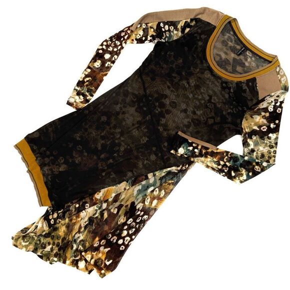 STELLA CARAKASI Multimedia Tunic Dress - Picture 1 of 11